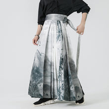 Load image into Gallery viewer, Ink Printed Hanfu Horse Face Skirt