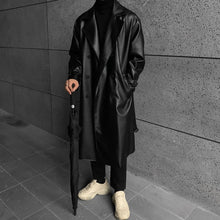 Load image into Gallery viewer, Soft Pu Leather Windbreaker Jacket