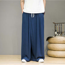 Load image into Gallery viewer, Cotton And Linen Casual Straight Pants