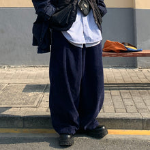 Load image into Gallery viewer, Japanese Retro Loose Wide-leg Corduroy Pants