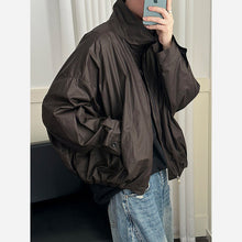Load image into Gallery viewer, American Stand-up Collar Loose Jacket