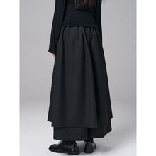 Load image into Gallery viewer, Multi-layered Fake Two-piece Wide-leg Culottes