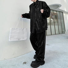Load image into Gallery viewer, Stage Sequined Shirt and Pants Two Piece Sets