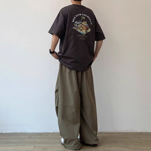 Load image into Gallery viewer, Japanese Retro Loose Pleated Straight Wide-leg Pants