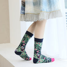 Load image into Gallery viewer, French Jacquard Oil Painting Socks