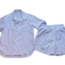 Load image into Gallery viewer, Striped Lapel Casual Suit