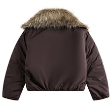 Load image into Gallery viewer, Faux Fur Collar Loose Thick Jacket