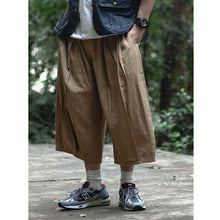 Load image into Gallery viewer, Retro Silhouette Loose Wide-leg Pants