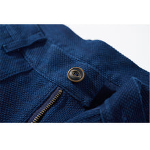 Load image into Gallery viewer, Blue Dyed Washed Loose Overalls