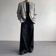 Load image into Gallery viewer, Fake Two-piece Shoulder-padded Suit Jacket