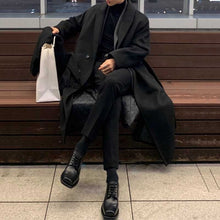Load image into Gallery viewer, Korean Style Loose Retro Wool Coat