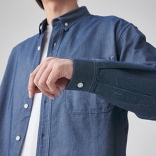 Load image into Gallery viewer, Cotton Oxford Long Sleeve Shirt