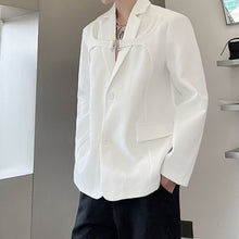 Load image into Gallery viewer, Metal Claw Button Single Breasted Blazer