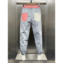 Load image into Gallery viewer, Men's Small-Footed Denim Harem Pants