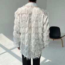 Load image into Gallery viewer, Three-dimensional Wave Tassel Shirt