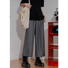 Load image into Gallery viewer, Retro Suit Wide-Leg High Waist Pants