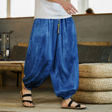 Load image into Gallery viewer, Retro Dragon Pattern Jacquard Harem Pants