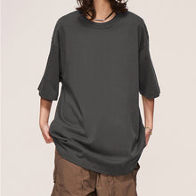 Load image into Gallery viewer, Dropped Shoulder Short Sleeve