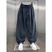 Load image into Gallery viewer, Loose-fitting Casual Thickened Curved Sweatpants
