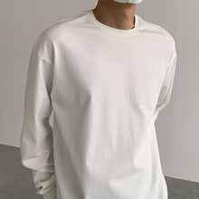 Load image into Gallery viewer, Round Neck Long Sleeve T-shirt