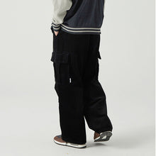 Load image into Gallery viewer, American Retro Loose Cotton Corduroy Trousers