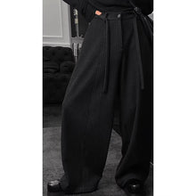 Load image into Gallery viewer, Vertical Striped Wide-leg Casual Trousers