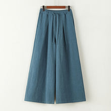 Load image into Gallery viewer, Linen Loose Slouchy Wide-leg Pants