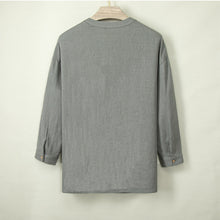 Load image into Gallery viewer, Round Neck Casual Three-quarter Sleeve T-shirt