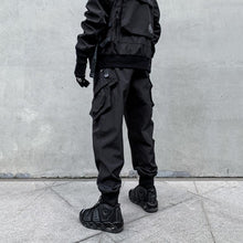 Load image into Gallery viewer, Black Multi-pocket Functional Pants