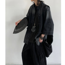 Load image into Gallery viewer, Vintage Loose Buttoned Denim Top