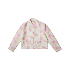 Load image into Gallery viewer, Pink Smudged Cropped Jacket