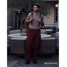 Load image into Gallery viewer, Ribbon Functional Wide-leg Loose Trousers