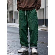 Load image into Gallery viewer, Winter Japanese Waterproof Breathable Loose Fleece-lined Casual Pants