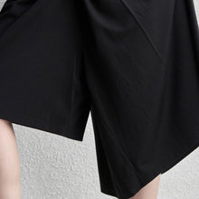Load image into Gallery viewer, Elastic Waist Irregular Leg Loose Pants