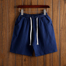 Load image into Gallery viewer, T-shirt Linen Cotton Two-piece Suit