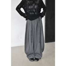 Load image into Gallery viewer, Women's Pleated High-waist Wide-leg Pants