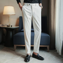Load image into Gallery viewer, Winter Thickened Corduroy Slim Fit Casual Trousers