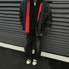 Load image into Gallery viewer, Contrast Color Motorcycle Windproof Jacket