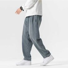 Load image into Gallery viewer, Japanese Retro Loose Casual Jeans