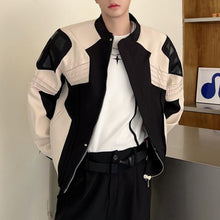 Load image into Gallery viewer, Pleated Contrast Cropped Jacket