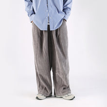 Load image into Gallery viewer, Japanese Retro Loose Wide-leg Corduroy Pants