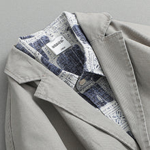 Load image into Gallery viewer, Loose Cotton Suit Collar Jacket