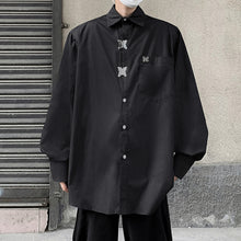 Load image into Gallery viewer, Metal Butterfly Lock Long Sleeve Shirt