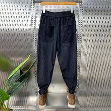 Load image into Gallery viewer, Winter Corduroy Casual Slim-fit Loose Harem Pants