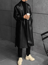 Load image into Gallery viewer, Soft Pu Leather Windbreaker Jacket