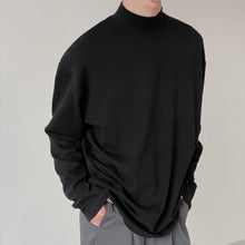 Load image into Gallery viewer, Half Turtleneck Bottoming Long Sleeve T-shirt
