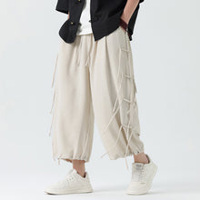 Load image into Gallery viewer, Ribbon Loose Casual Pants
