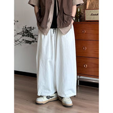 Load image into Gallery viewer, Japanese Retro Zippered Pocket Wide-Leg Pants