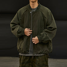 Load image into Gallery viewer, Retro Solid Color Loose Jacket