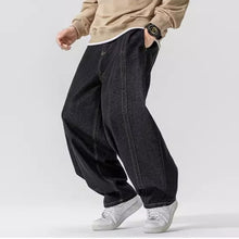 Load image into Gallery viewer, Retro Loose Straight Wide-leg Pants